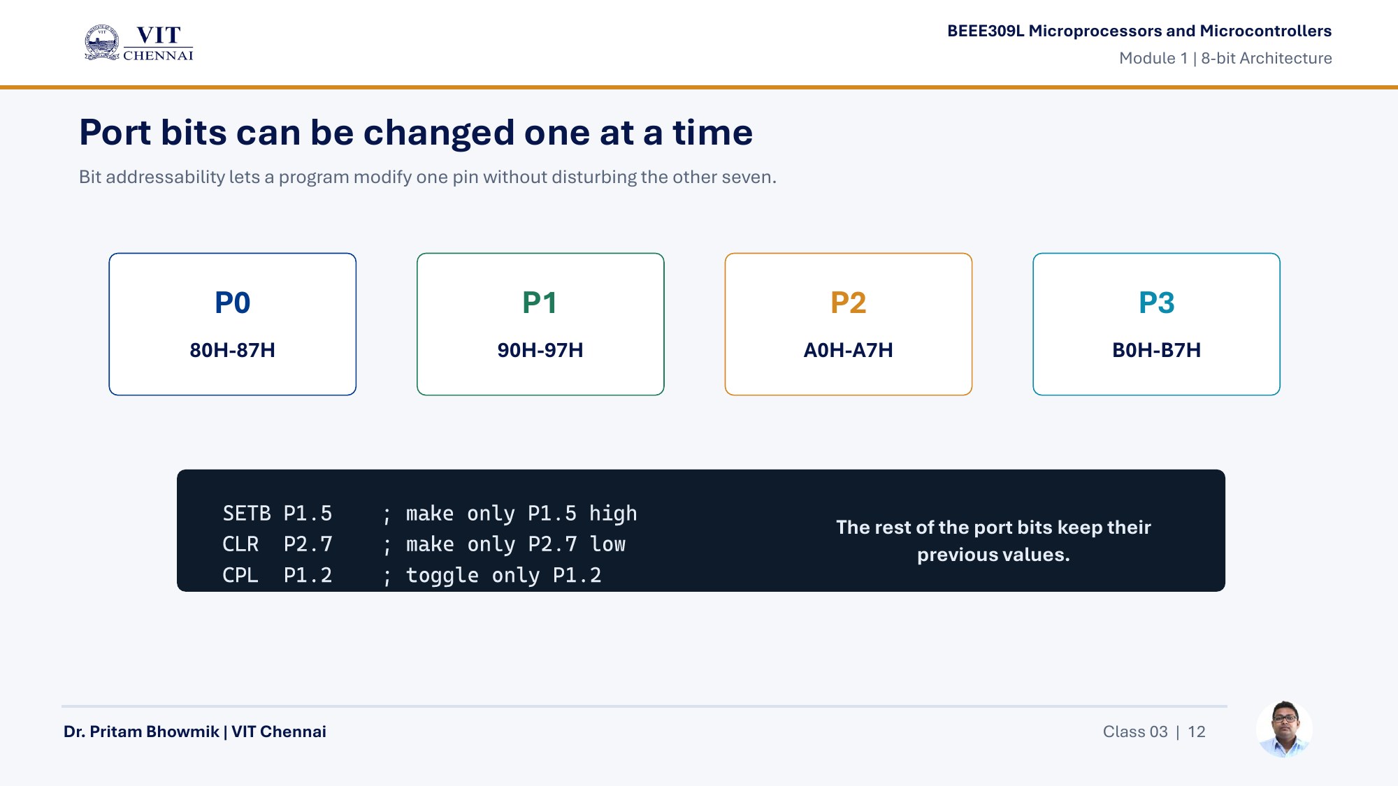 Microprocessor & Microcontroller Theory Class PPTs page 44