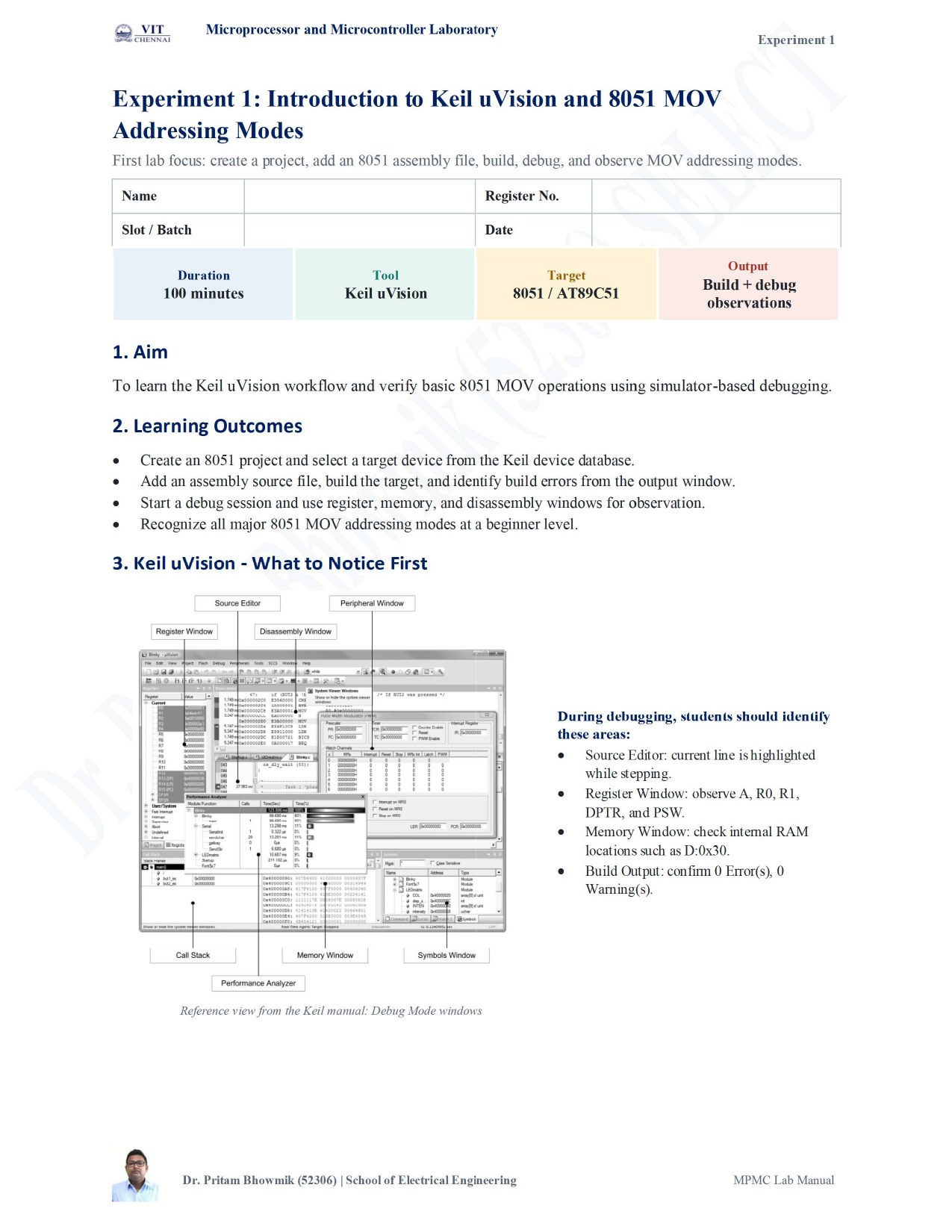 MPMC Lab Manual Fall 26-27 page 3