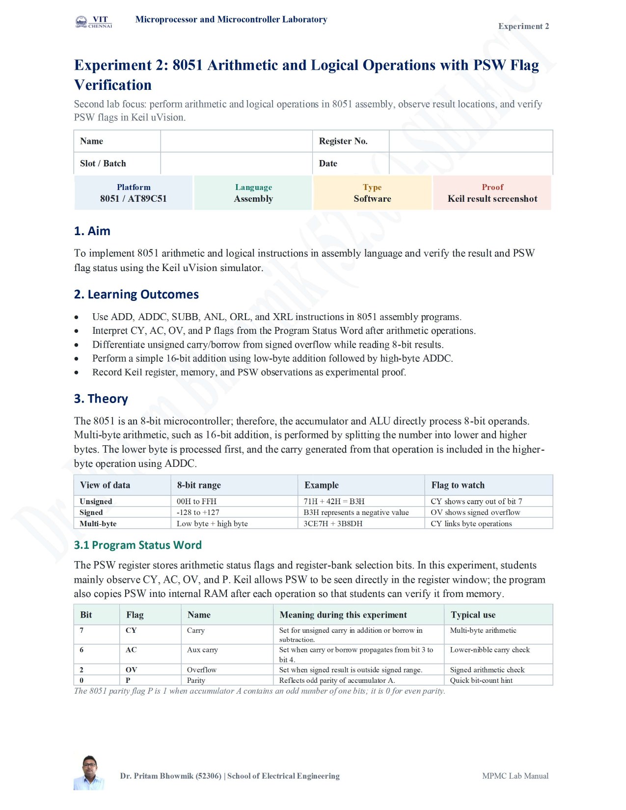 MPMC Lab Manual Fall 26-27 page 8